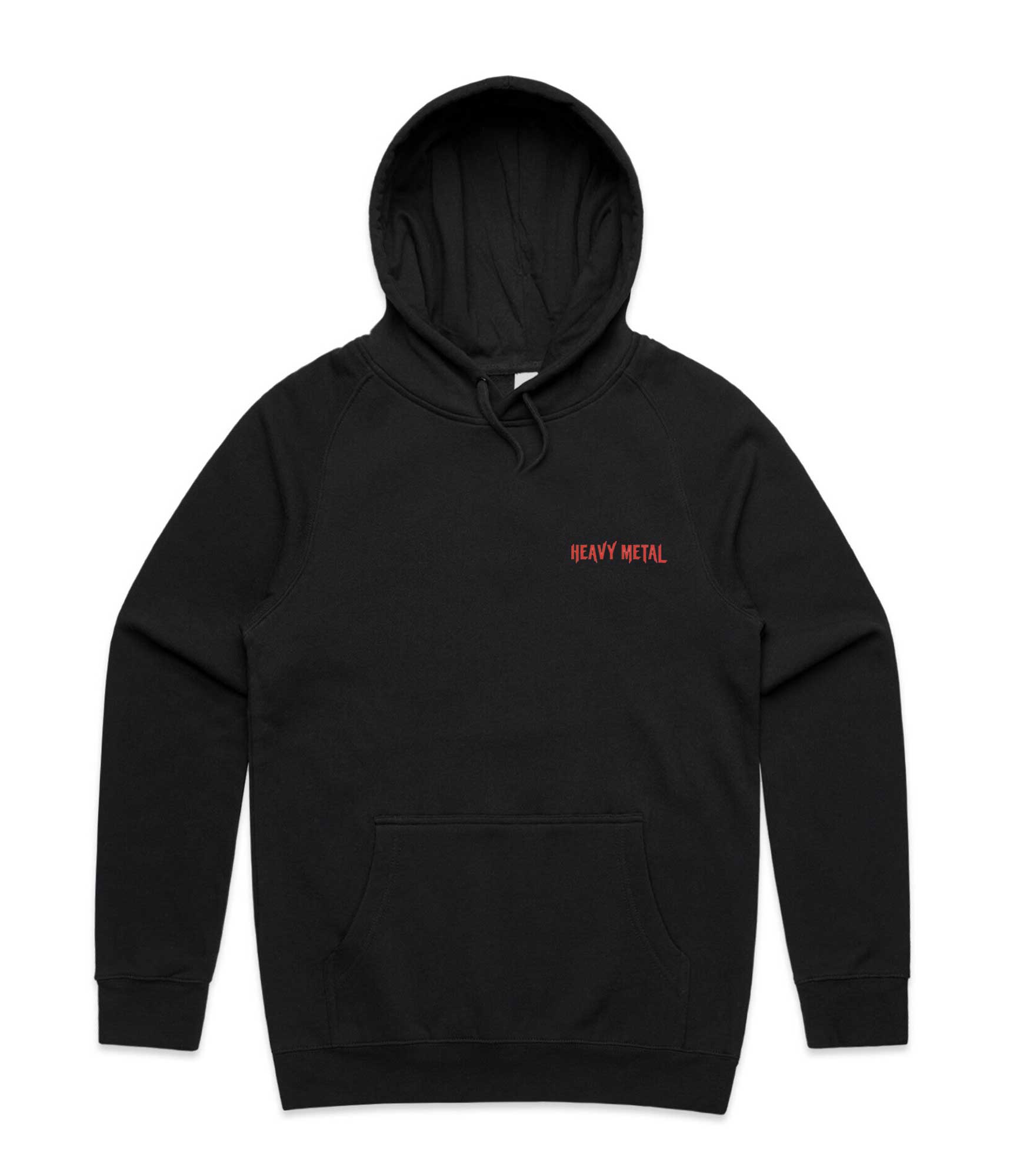 Image of BSO Embroidered Unisex Hoodie - Heavy Metal Backstage Originals
